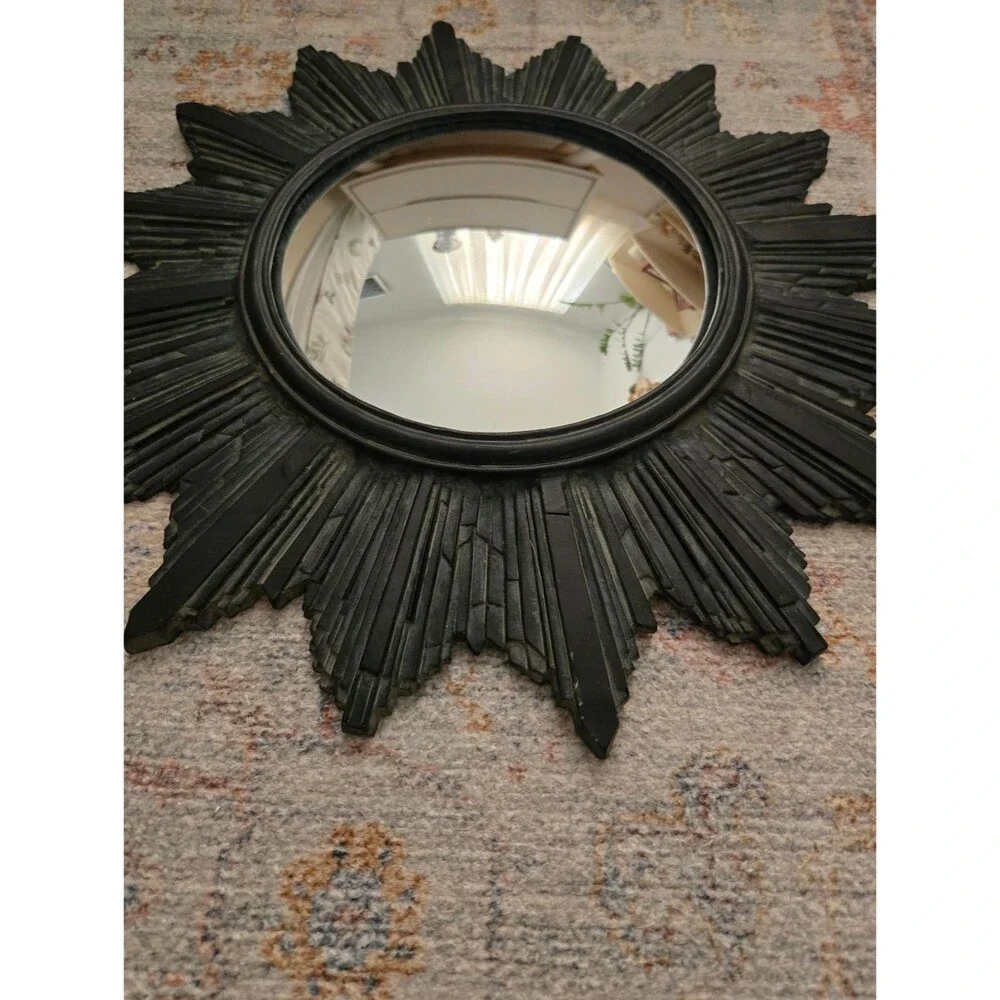 Vintage Starburst Celestial Wall Mirror Star Wall Decor Art Deco 17